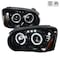 Spec-D Tuning 04-05 Subaru Impreza Projector Headlight Glossy Black 2LHP-WRX05BK-TM - alternate 1